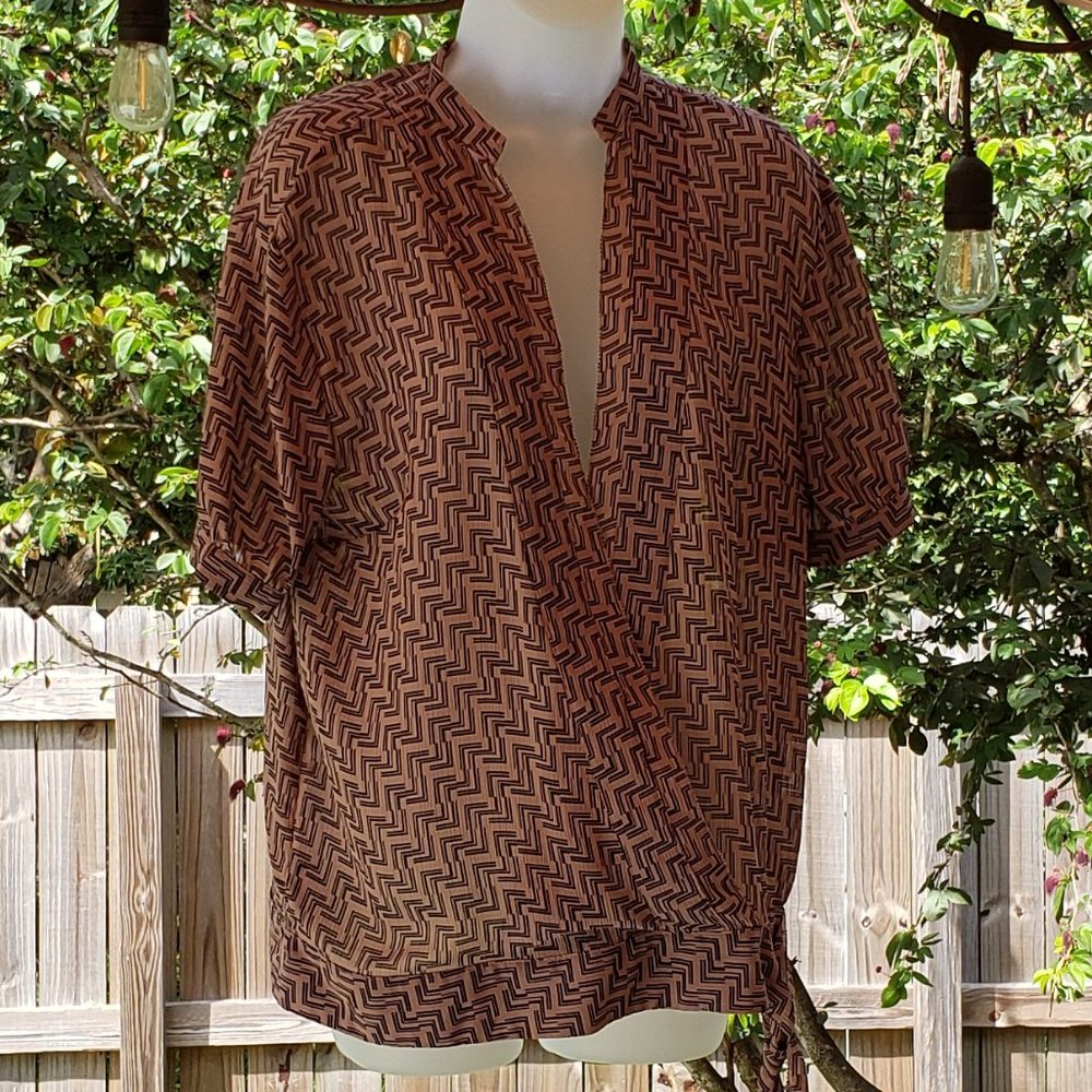 Covington sheer top